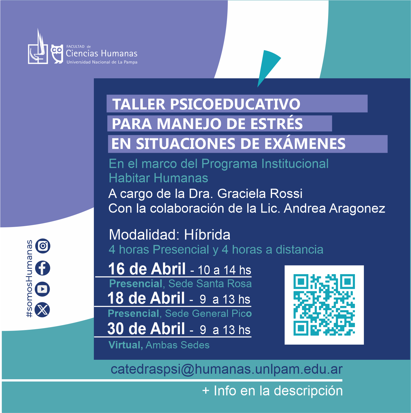 Taller Psicoeducativo para Manejo de Estrés en Situaciones de Exámenes